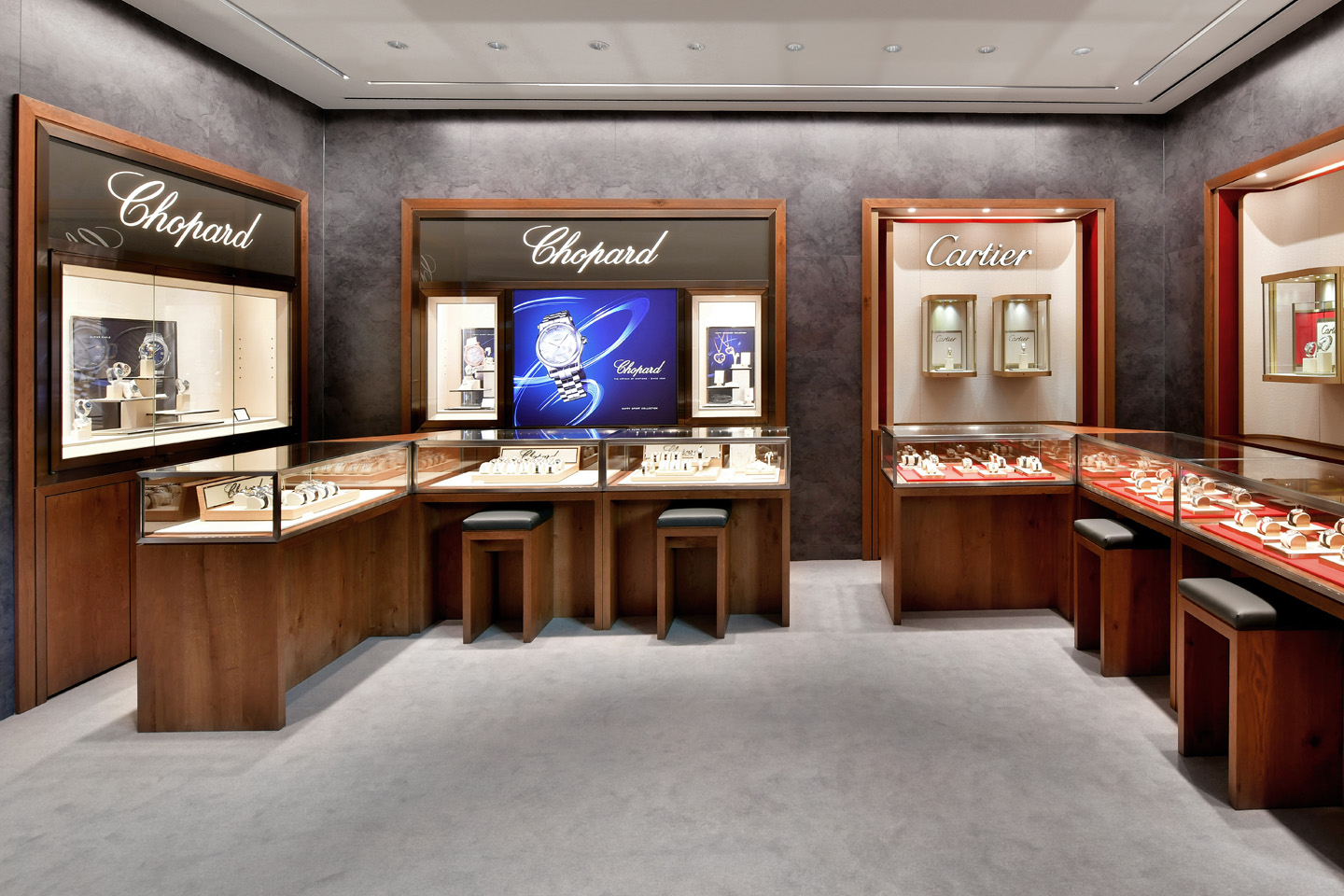 watch shop interior design