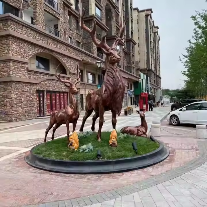 Bronze Animal Statues