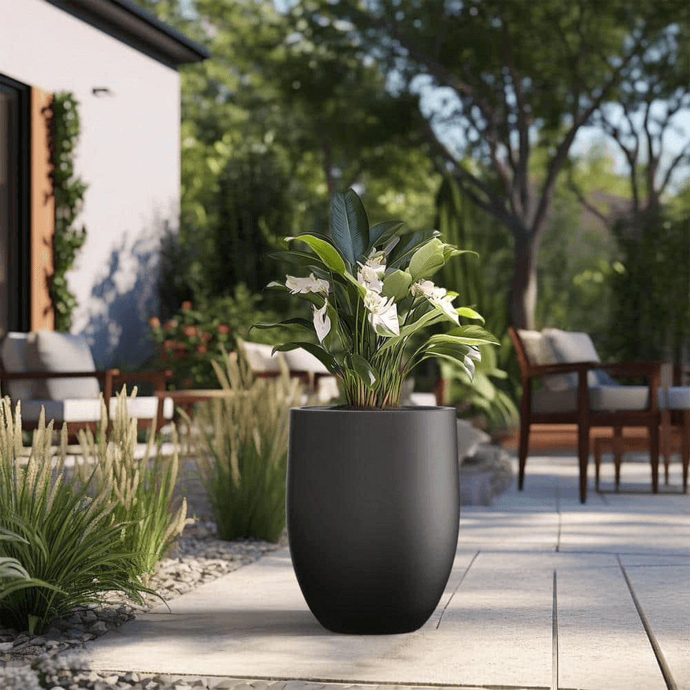 Outdoor Fiberglass Planter