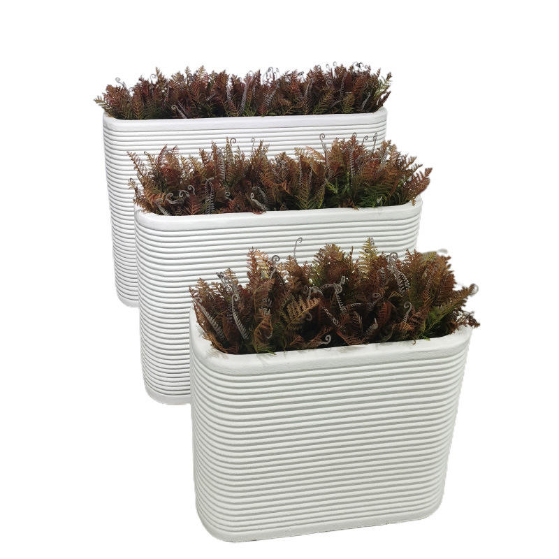 Rectangular Flowerpots Fiberglass