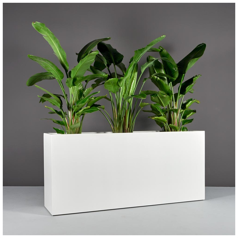Rectangular Flowerpots Fiberglass