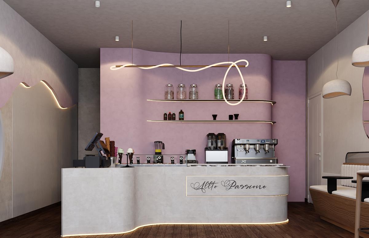 ice cream shop