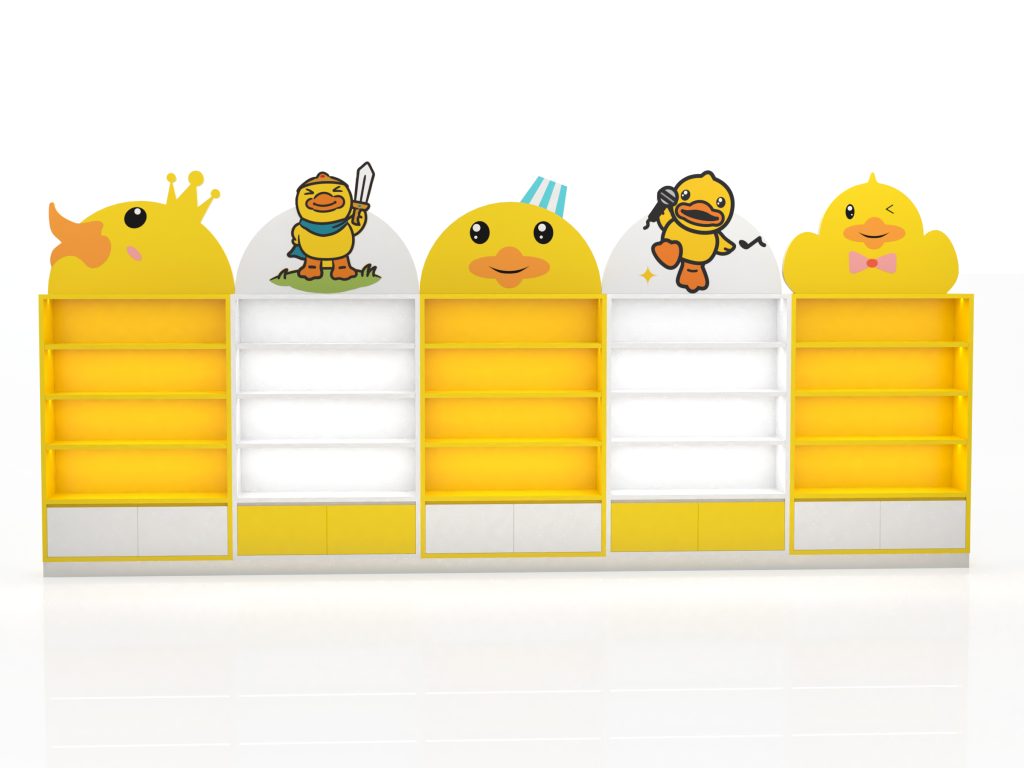 yellow cabinet