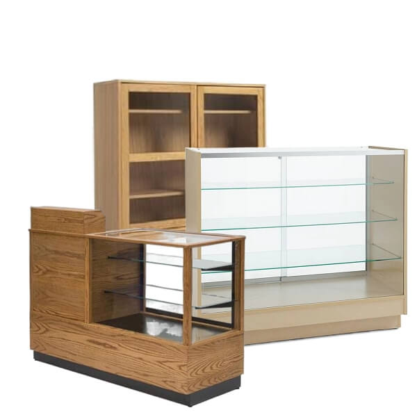 pharmacy display cabinet