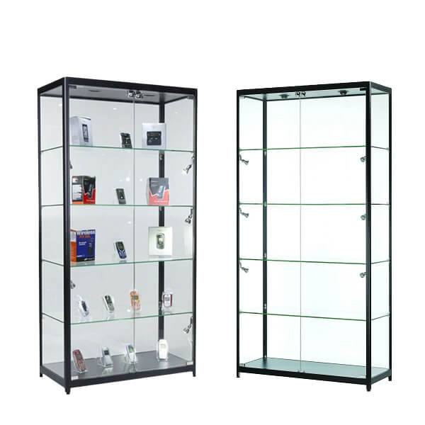 cell phone display showcase