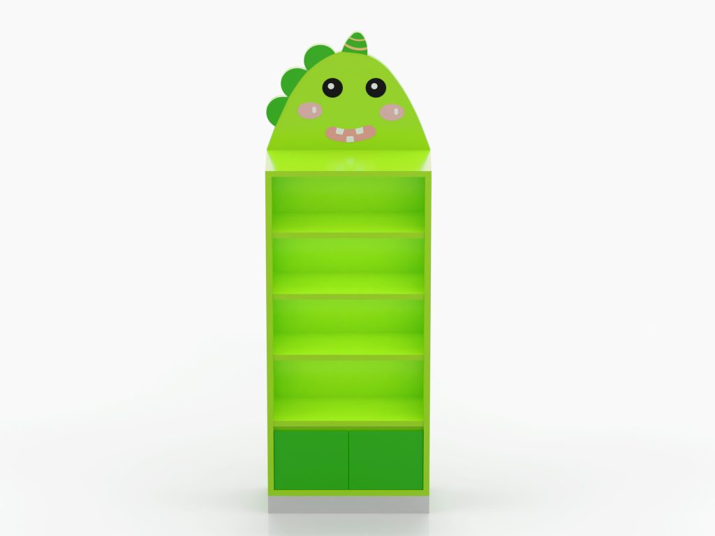 green cabinet