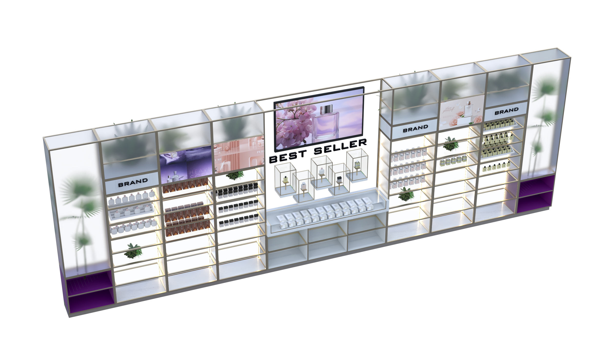 retail display cabinet