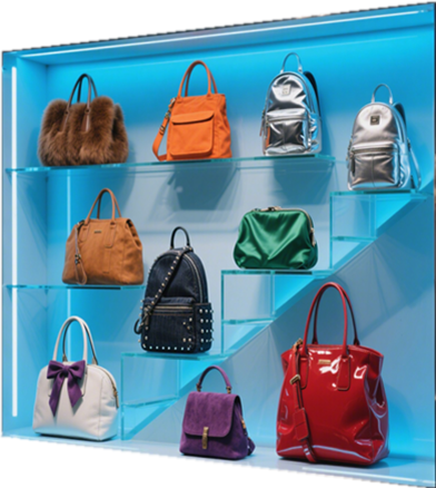 bag display showcase
