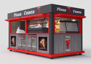Outdoor kiosk