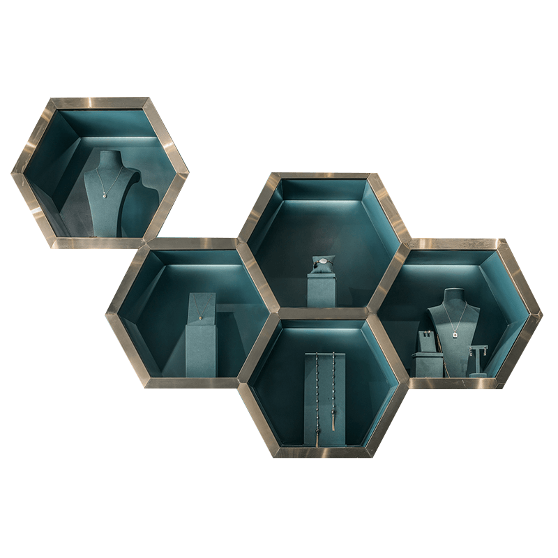 wall-in jewelry cabinets