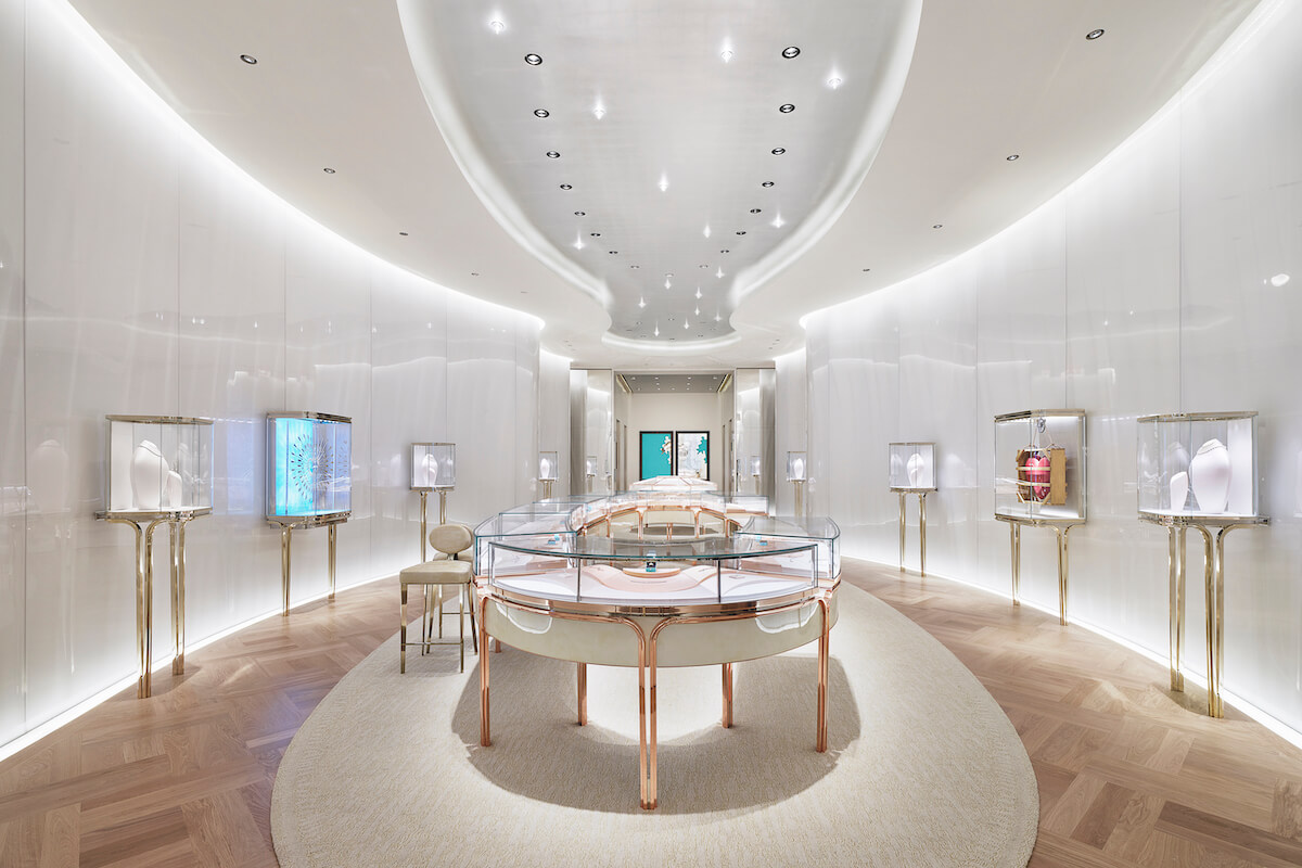 Tiffany Store showcase