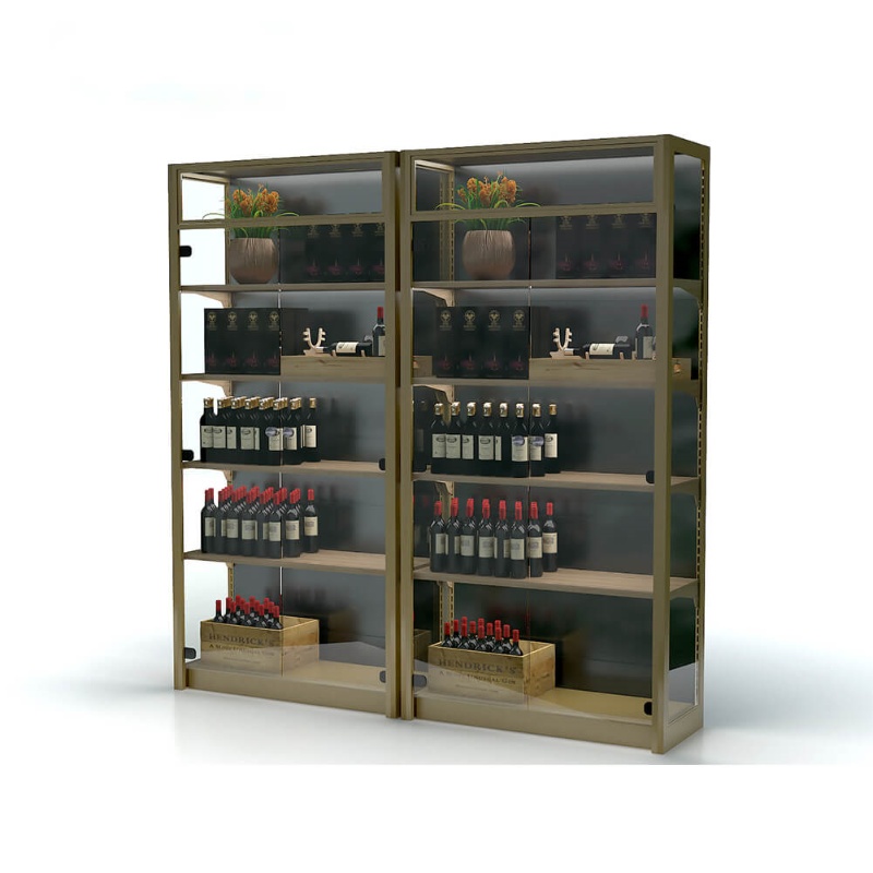 Multi layer metal display stand
