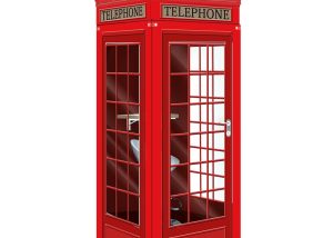 Outdoor retail phone booth & street display phone booth for sale