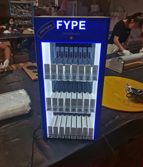 Electronic cigarette display stand