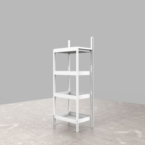 metal display shelf