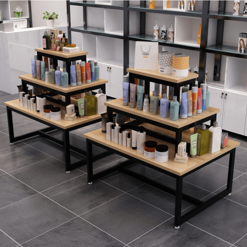 Cosmetics display rack