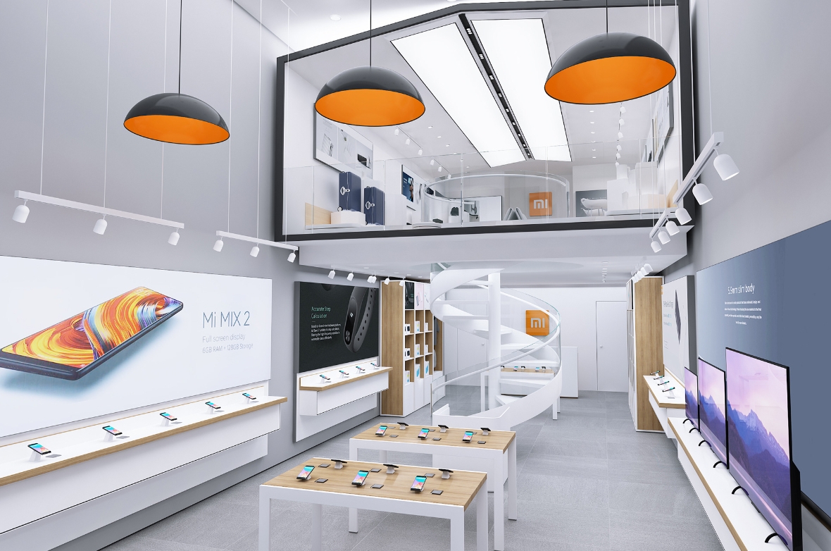 Mobile Phone Store design