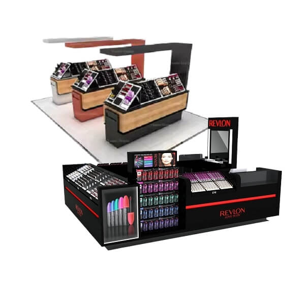 cosmetic kiosks in mall