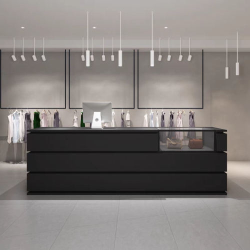 black display stand