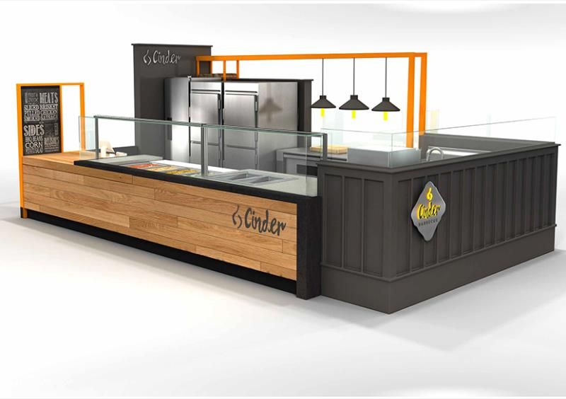 crepe kiosk design