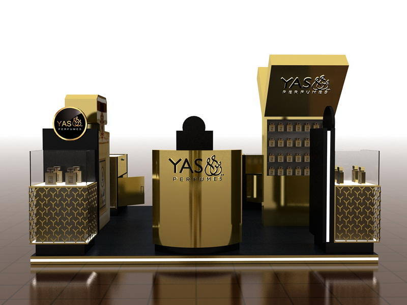 perfume kiosk design