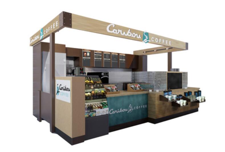 coffee kiosk for mall