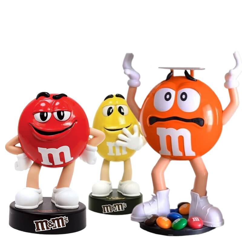 m&m statue