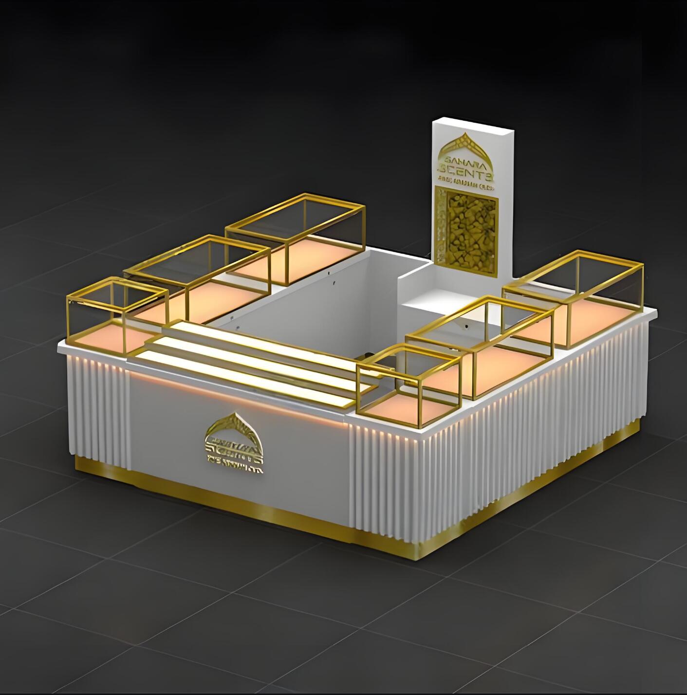 perfume kiosk in mall dubai