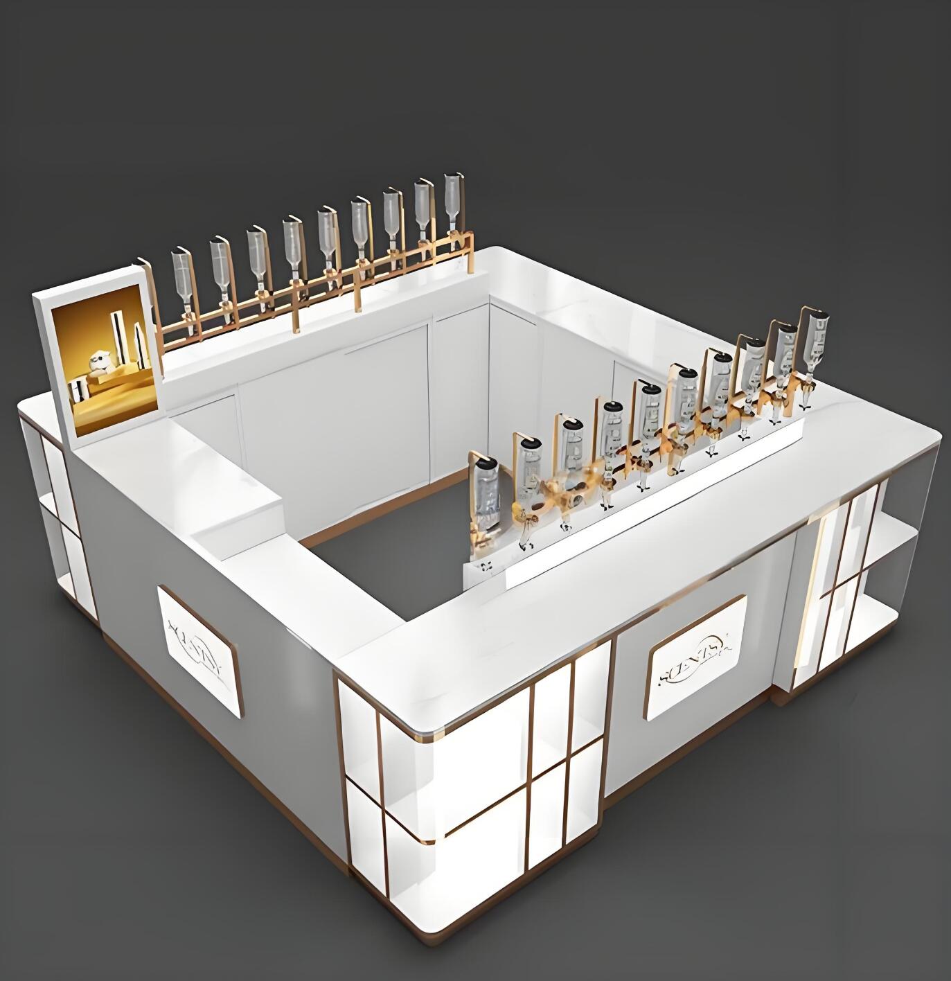 perfume kiosk design