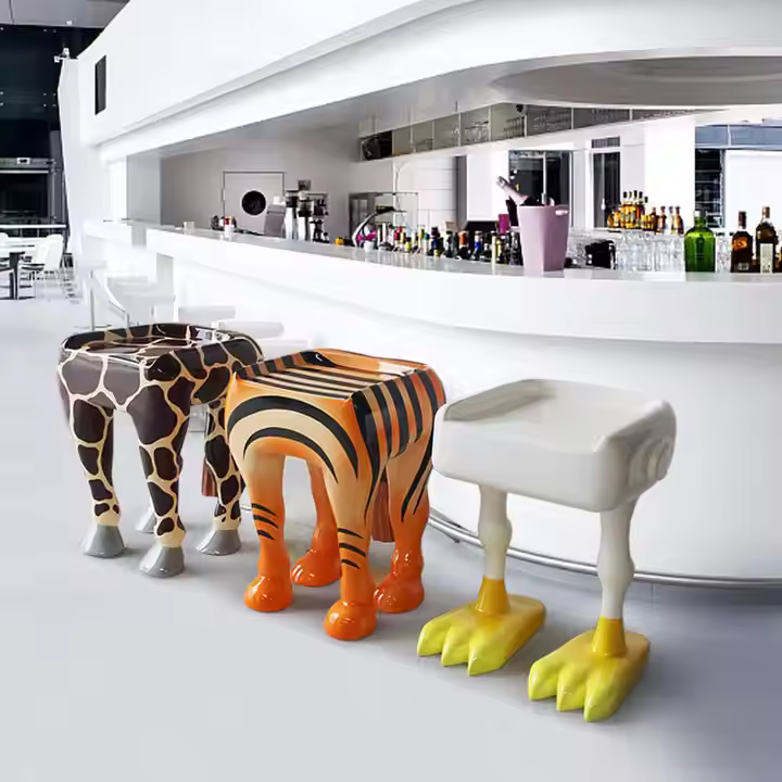fiberglass stool animal leg