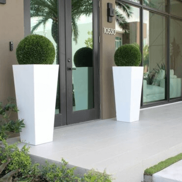 Outdoor Fiberglass Vase Planter