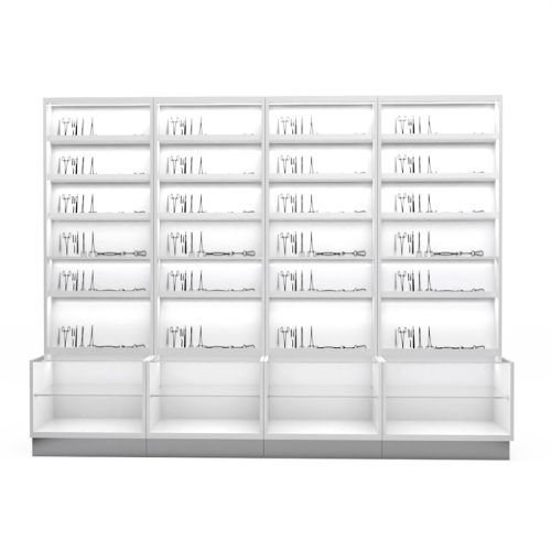Medical display cabinet