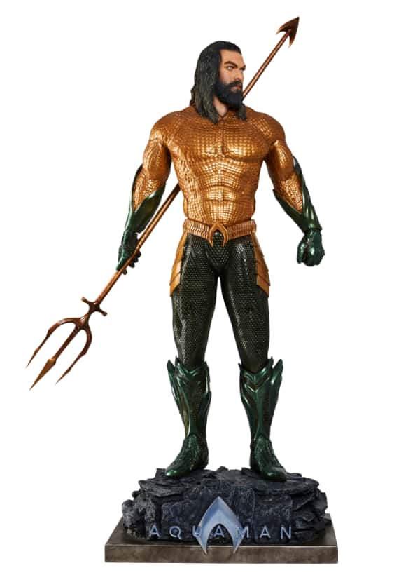 aquaman aquaman statues
