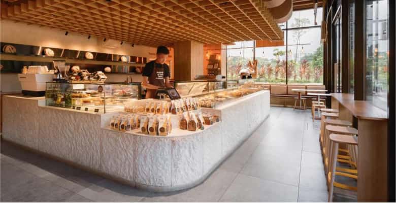 bakery reception bar counters