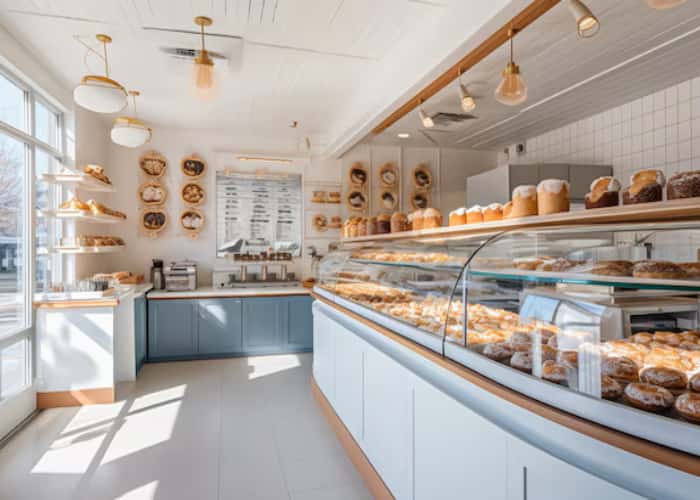 bakery shop displays