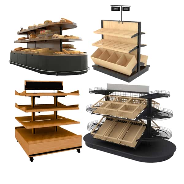 gondola racks bread