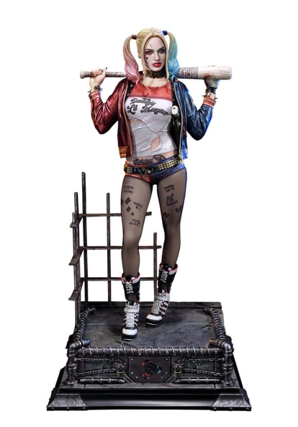 harry quin harley quinn statues