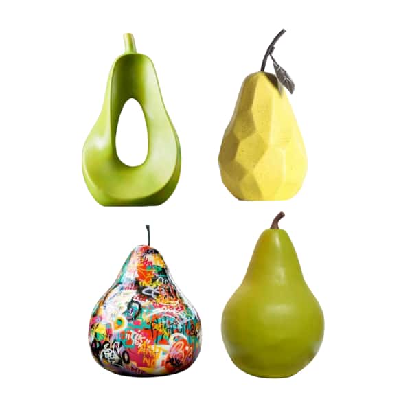 Pear Sculptures