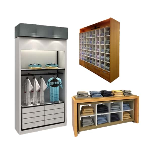 cabinet clothing store furniture & display cabinets