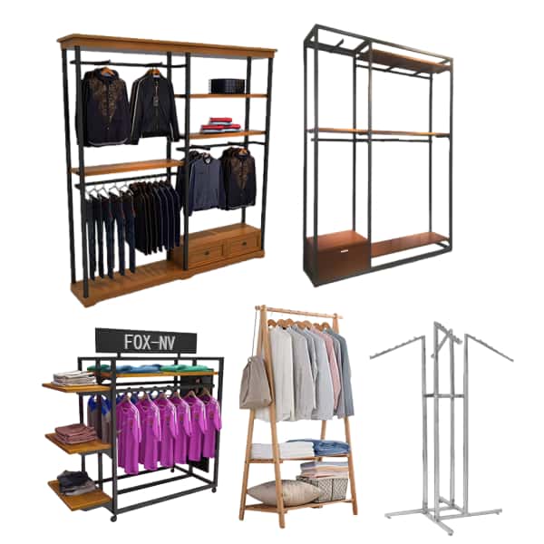 clothingracks clothing store fixtures & racks