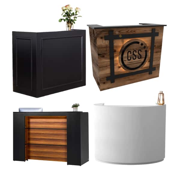 hair salon reception desk