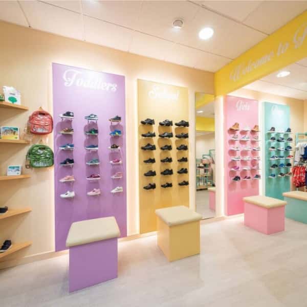 kids' shoe soter fixtures