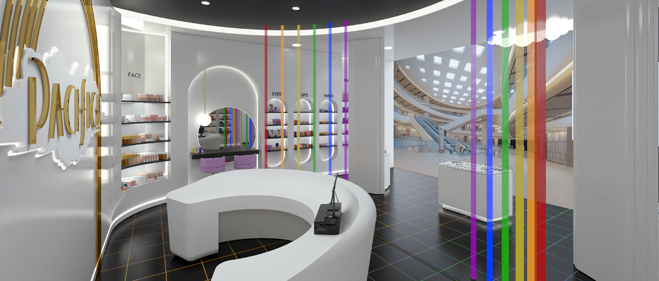 cosmetic store