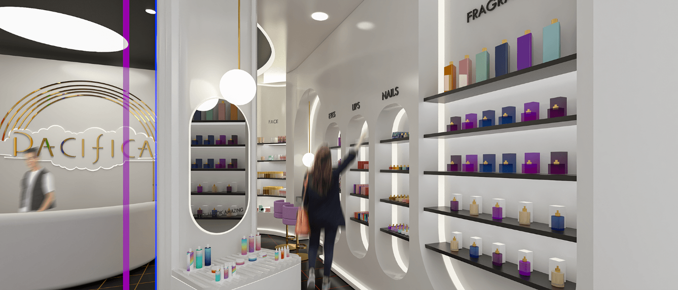 cosmetic store