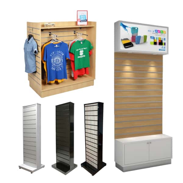 slatwall Slatwall clothing store displays