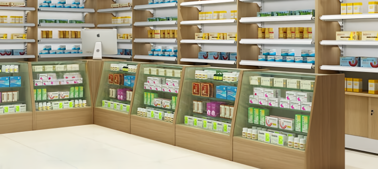 Pharmacy Display Stands