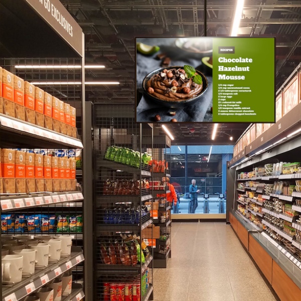 grocery store didital signages
