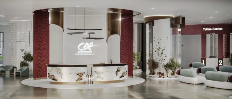 Bank Reception Counter Design Modern Bank Office Design Wooden Reception Counter and Casework ...