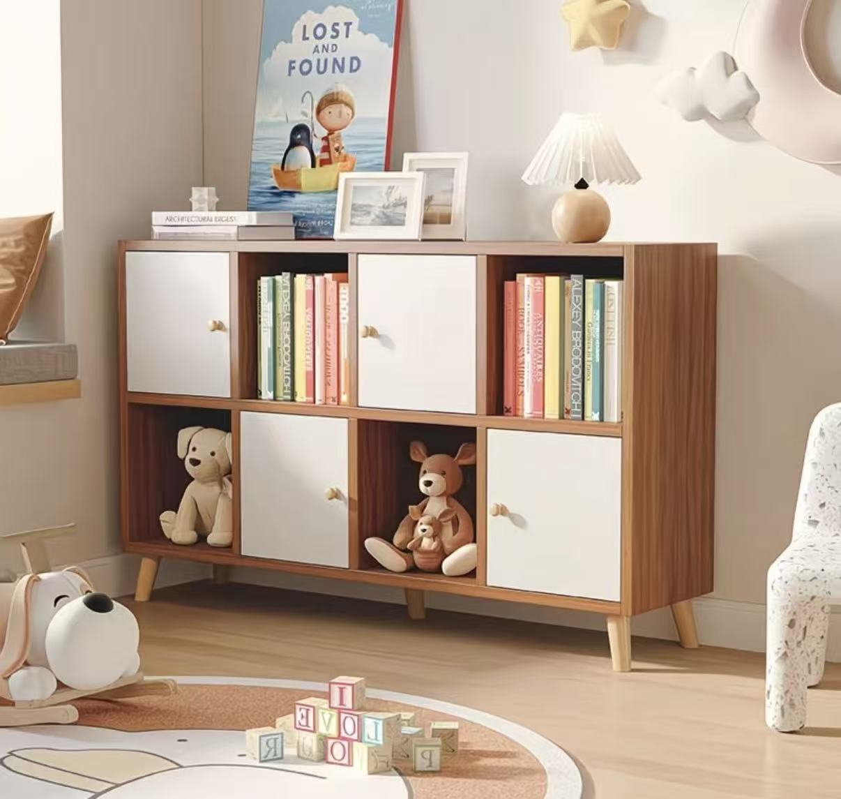Easy to store furniture in existing lockers