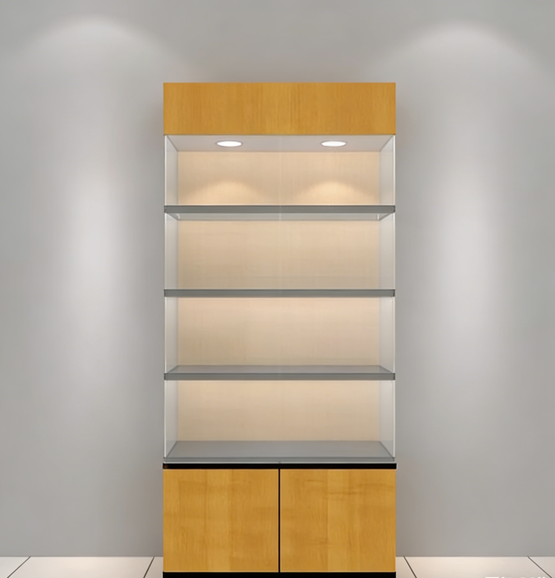 Commercial display showcase